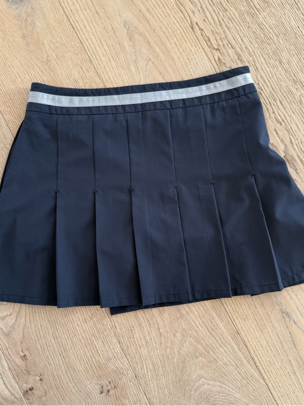 Oakley Navy Pleated Mini Skirt Skort Athletic Tennis Skirt Size 6